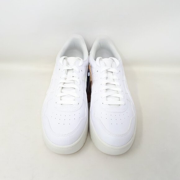 Asics Japan S Platform All White Casual VTG Shoe Sneaker Womens Size 9.5 US NEW - Picture 8 of 12